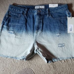 NWT MISS ME GIRLFRIEND HIGH RISE SHORTS 31